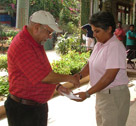 Rani Sonti received cheque at Tollygunge Club, Leg-11