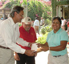 Vandana Aggarwal received cheque at Tollygunge Club, Leg-11