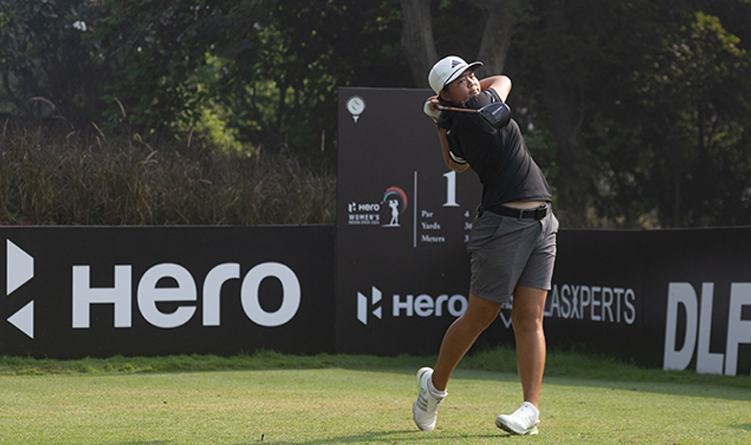 Singapore's Shannon Tan in action during the final round