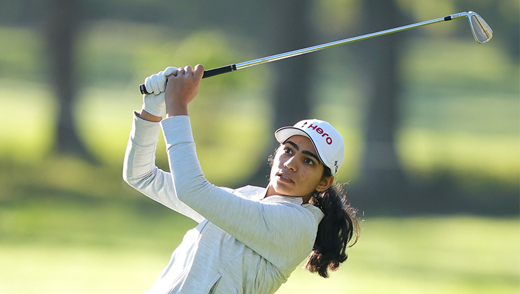Diksha Dagar in action