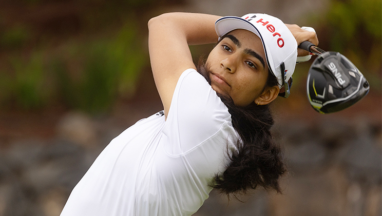 Diksha Dagar in action