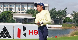 Heena Kang in action