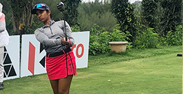 Jasmine Shekar in action